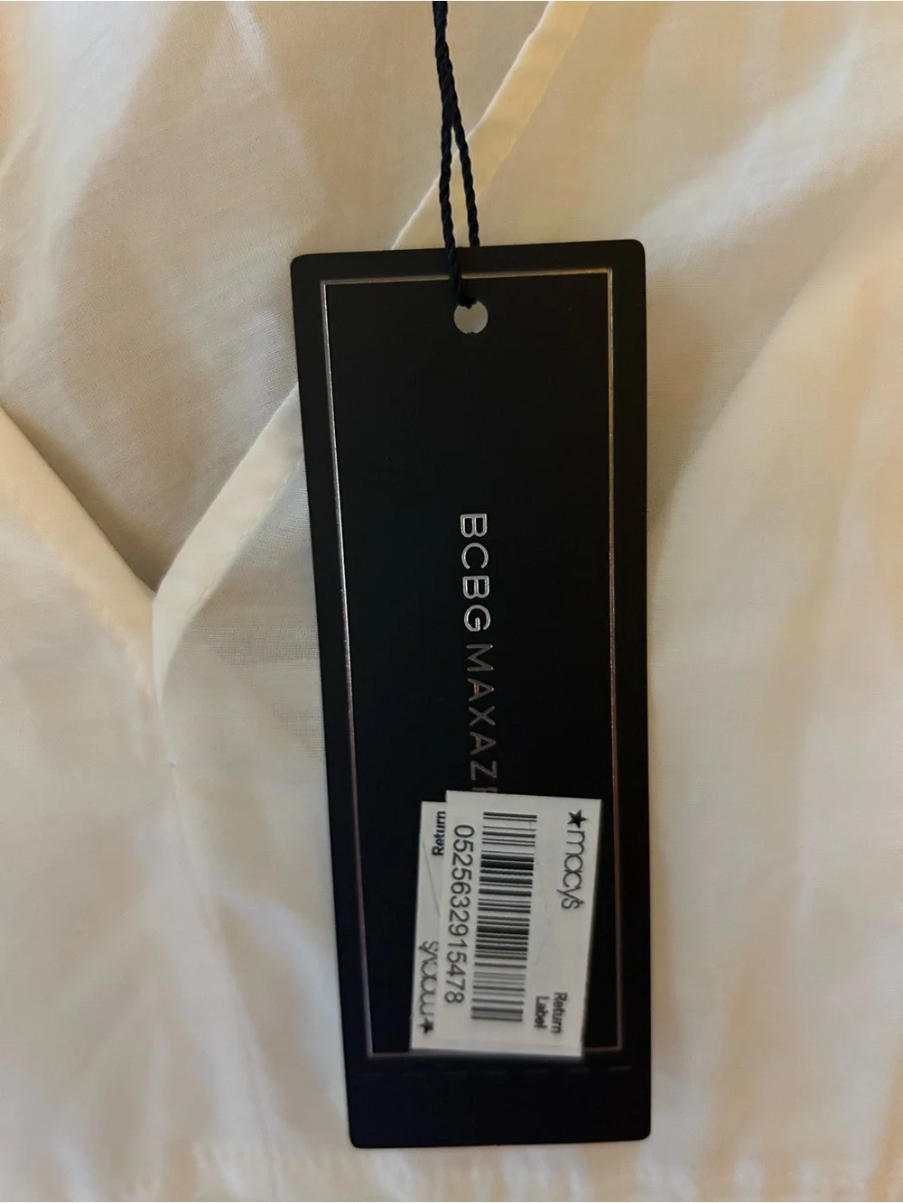 BCBGMaxAzria cotton/silk embroidered caftan top. Small. Boho romantic, resort. - Picture 5 of 12